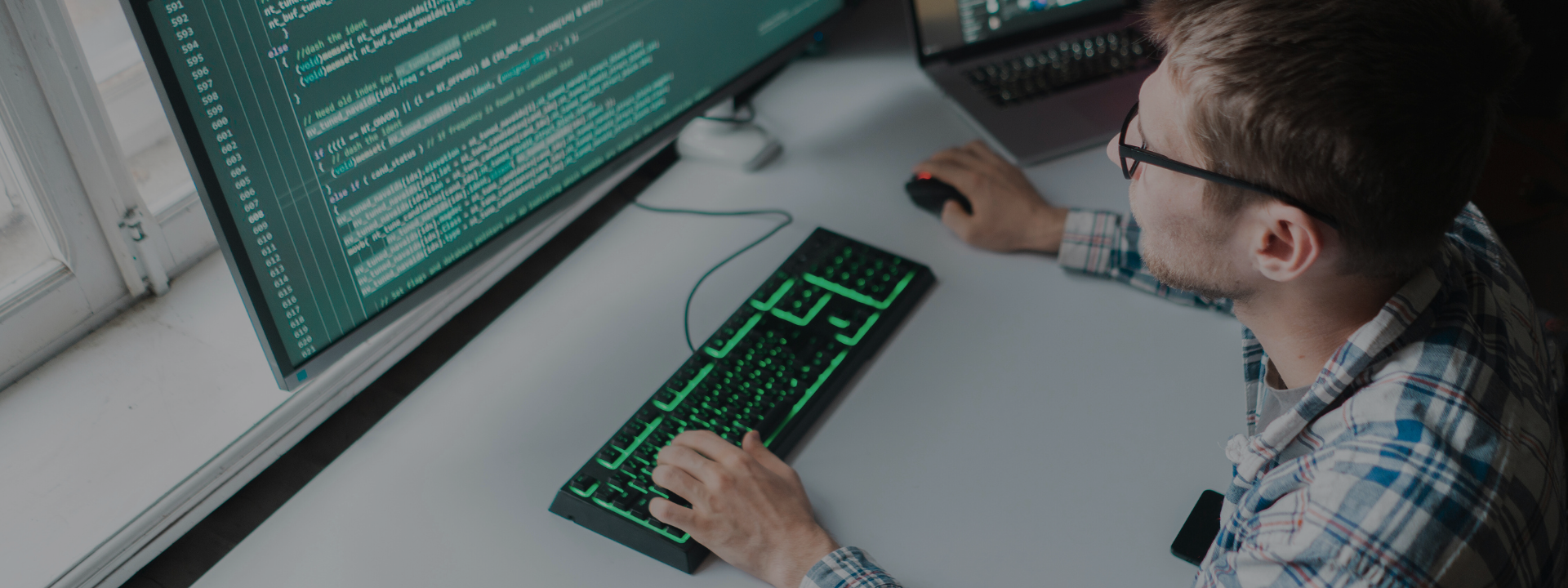 coding on computer