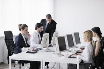 business people group with  headphones giving support in  help desk office to customers, manager giving training and education instructions-1.jpeg